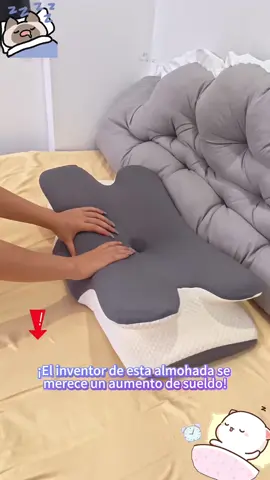 Struggling with neck pain? This pillow fixed my sleep in 1 night! 😴➡️✨  #memoryfoam #pillow #foryoupage #tiktokshop #neckpain #necksupport #backpain #tiktokshopbacktoschool #vipfree 