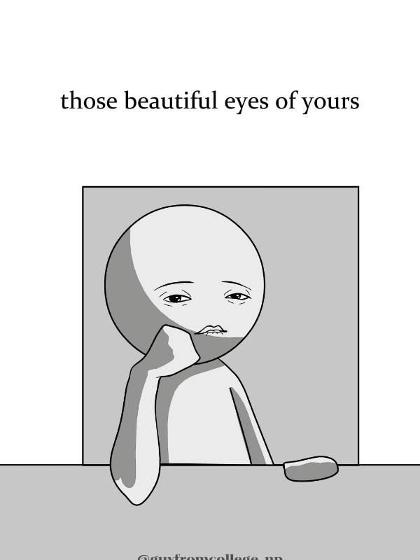 i fall for your eyes everyday ❤️ #interview  #comedyvideo #meme #funny #2danimation 