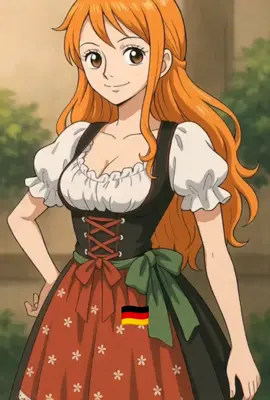[One Piece Live-Action] Nami from One Piece from the Straw Hats to different countries #onepiece #strawhats #nami #animation #animefan 