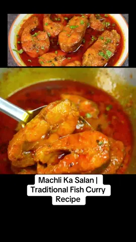 Machli Ka Salan | Traditional Fish Curry Recipe #fishcurry #fishqorma #fishrecipe #Canada 