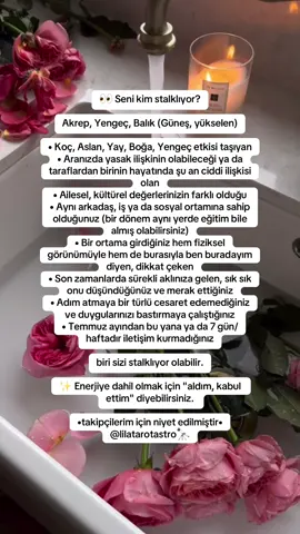 Seni Kim Stalklıyor ? | Akrep , Yengeç , Balık |  #tarot #tarotreading #burçlar #keşfet 