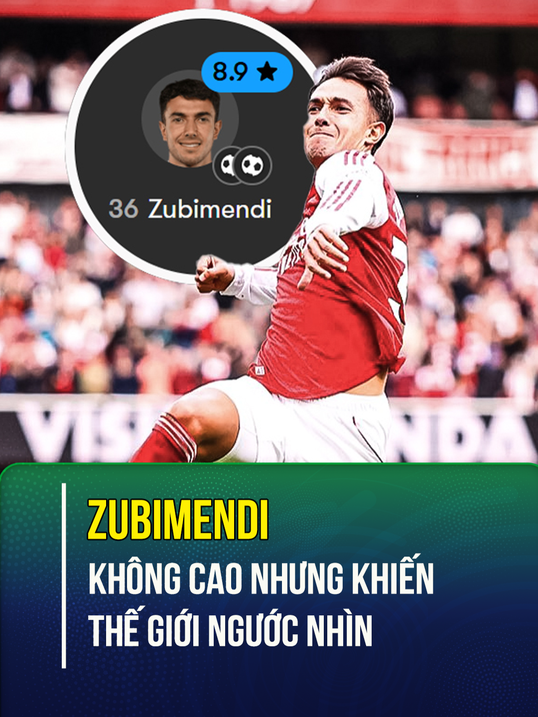 Martin Zubimendi - Vẻ đẹp từ sự giản đơn #yfp #foruyou #xuhuong #arsenal #zubimendi