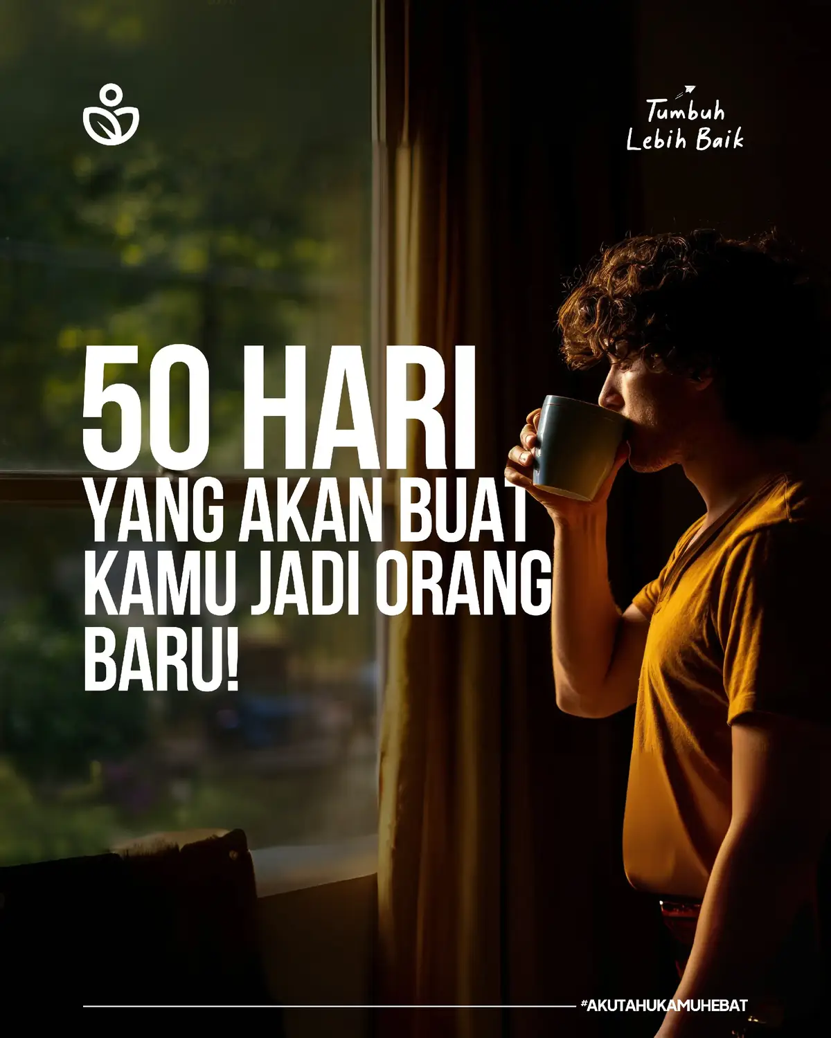 Setiap hari adalah kesempatan baru untuk tumbuh, percayalah prosesmu selalu berharga #TumbuhLebihBaik  #AkuTahuKamuHebat 
