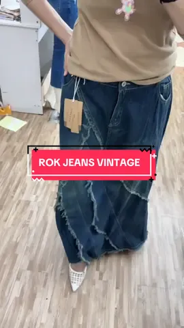Rok Jeans vintage impor #rok #jeans #impor #jumbo