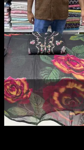 Cotton suite with chiffon or silk duptah Size available S, M, L, xl WhatsApp +971588586902 #pakistani  #trending #viral #fyp #tiktok #dubai #suites 