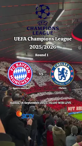 Bayern munchen vs Chelsea Macht day 1 UEFA Champions League 2025/2026 #jadwalbola #championsleague #bayern #chelsea #foryourpage 