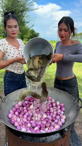 Cooking fish with onion recipe
