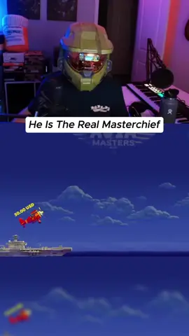 It's the one and only  #masterchief #aviamasters #kickstreaming #planegame #Halo 