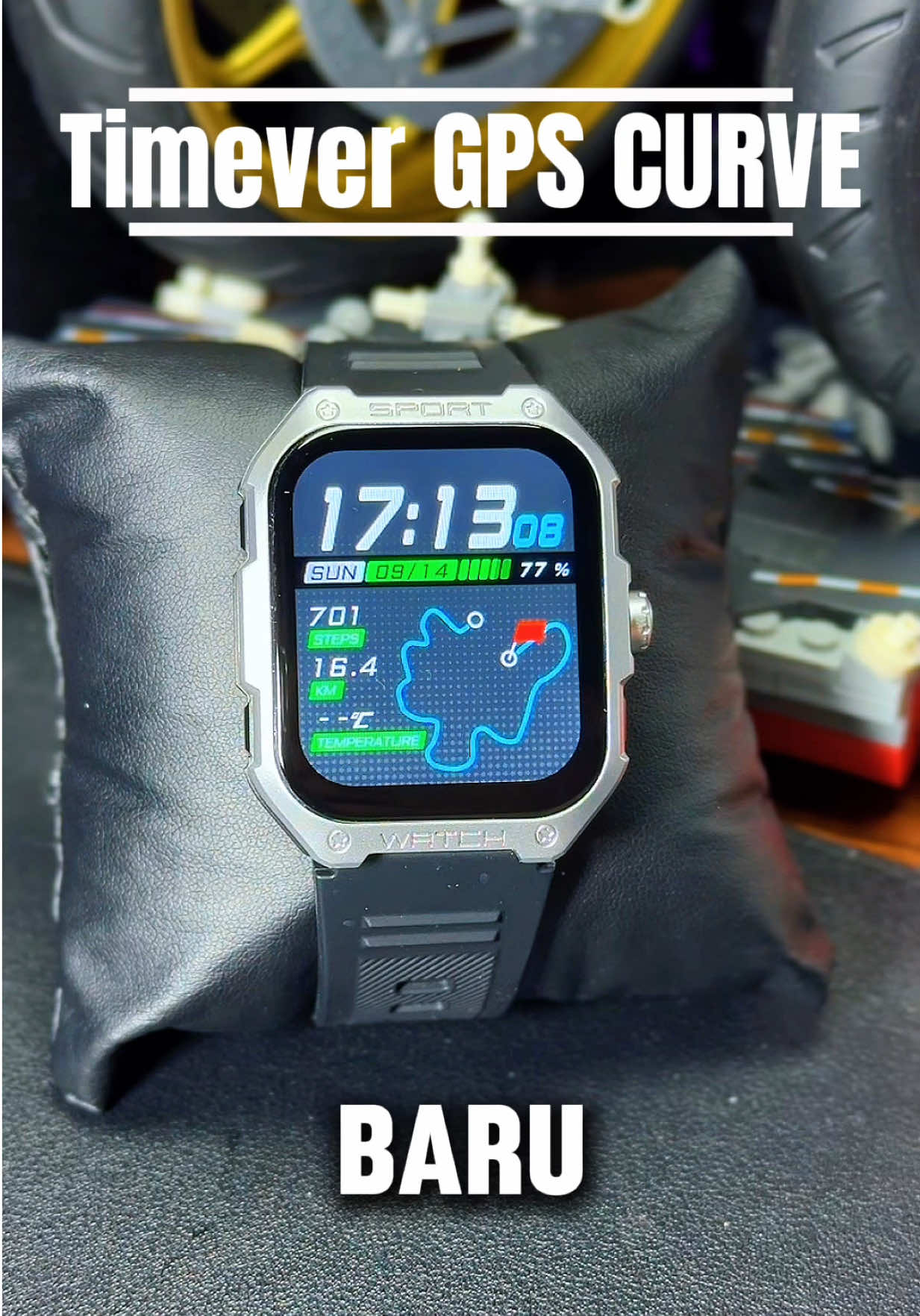 Smartwatch Timever GPS Curve ⌚ Smartwatch layar lengkung dengan built-in GPS, harga gak sampai 300k tapi fiturnya segudang! 🔥 Dari olahraga sampai kesehatan lengkap, bisa telpon, baca pesan, cek detak jantung, oksigen, stress level, kualitas tidur, info cuaca, kalkulator, dan masih banyak lagi. Kualitas kece, harga ramah kantong! 💯 #timevergpscurve #smartwatchgps #smartwatchlayarlengkung #smartwatch 