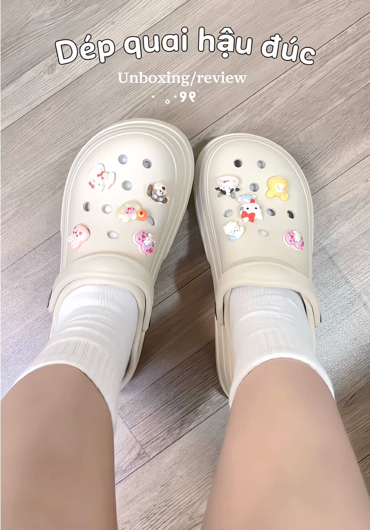 Dép xinh quớ 🤩🫧 #dép #depsuc #unboxing #fyp #xhtiktok 