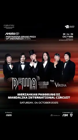 Mana nih yang kemarin minta konser Dewa19 di Lombok Tengah🔥 Catat tanggalnya dan meriahkan ✨ #fyp #fypシ゚ #sasaklombok #lomboktiktok #dewa19 
