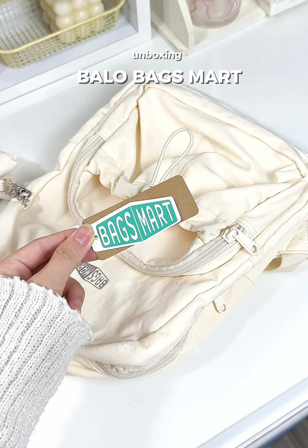 mang đi hc siu xinh í #balo #balodihoc #bagsmart #unboxing #tiktokshop 