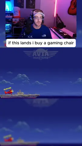 if this lands i buy a gaming chair#aviamaster #unemployed #aviation #streamer #plane 