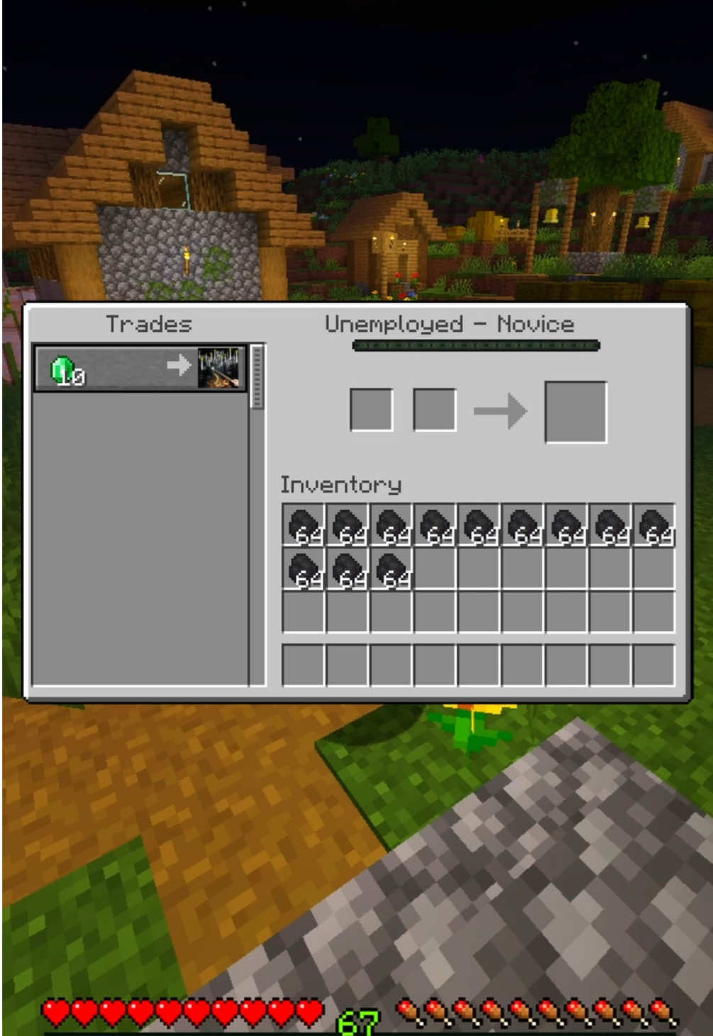 Floating flameless candles in Minecraft! #halloween #Minecraft #decor 