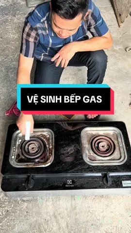 Vệ sinh bếp gas và không gian bếp phải nói e này là của chóp  #leanontiktok #taydanang #drnatro #vesinhnhacua #xuhuong 