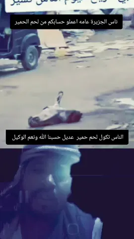 لحم حمير تقيل 
