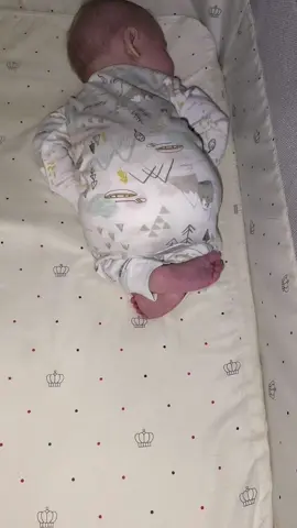 My Baby Sleeps Soo cute lol we are slowly transitioning to his big crib so don't worry Ive discussed it with pediatrician my mommy heart is sad my baby is growing up💕🥺 #babytok #babyboy #firsttimemom #tiktok #MomsofTikTok 