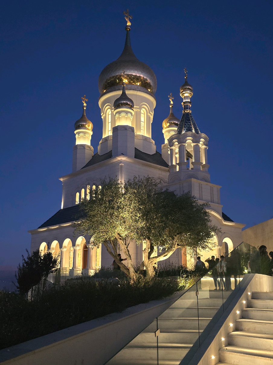 أول كنيسة على الطراز الروسي بالشرق الأوسط #سيدة_الفرح #كنيسة #زحلة #zahle #lebanon #church #orthodox #orthodoxchristian #fyp #foryou #russia #russianchurch #viral #explore 