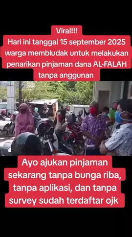 Pinjaman tanpa agunan, bunga (0%), walaupun BI checking jelek bisa, semua di tanggung sama pihak yayasan alfalah, cukup dengan KTP, pencairan paling lama 15-30 menit, pinjaman di acc#bank#pinjamanonline#fyp#foryou#Malaysia🇲🇨🇲🇾 