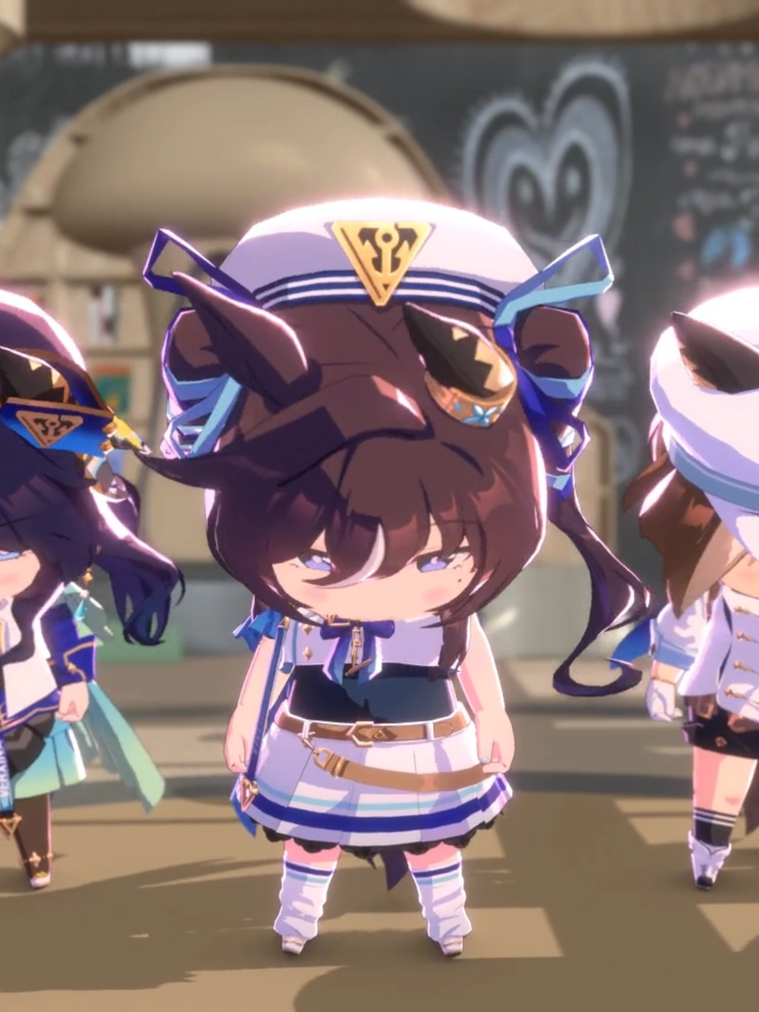 [Uma] Dance if You’re Three Sisters ##umamusume #uma #anime #umamusumeprettyderby #シュヴァルグラン #ヴィルシーナ #ヴィブロス
