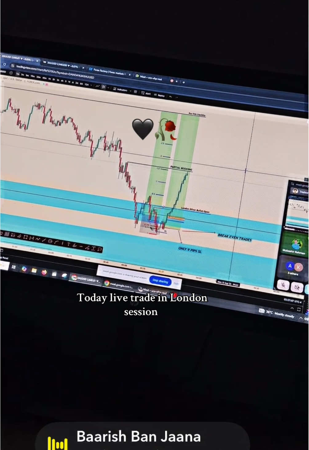 Allhamdulillah Today london session live Trade #farmankhanict #londonsilverbullet #xauusd #forextrading #ict 
