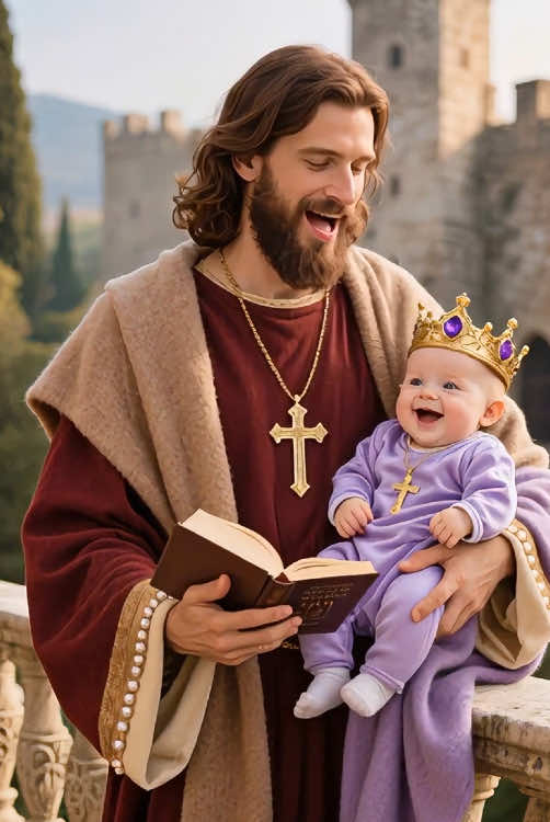 Jesus and baby #jesus #baby #tik tok #jesuslovesyou#cutebaby 