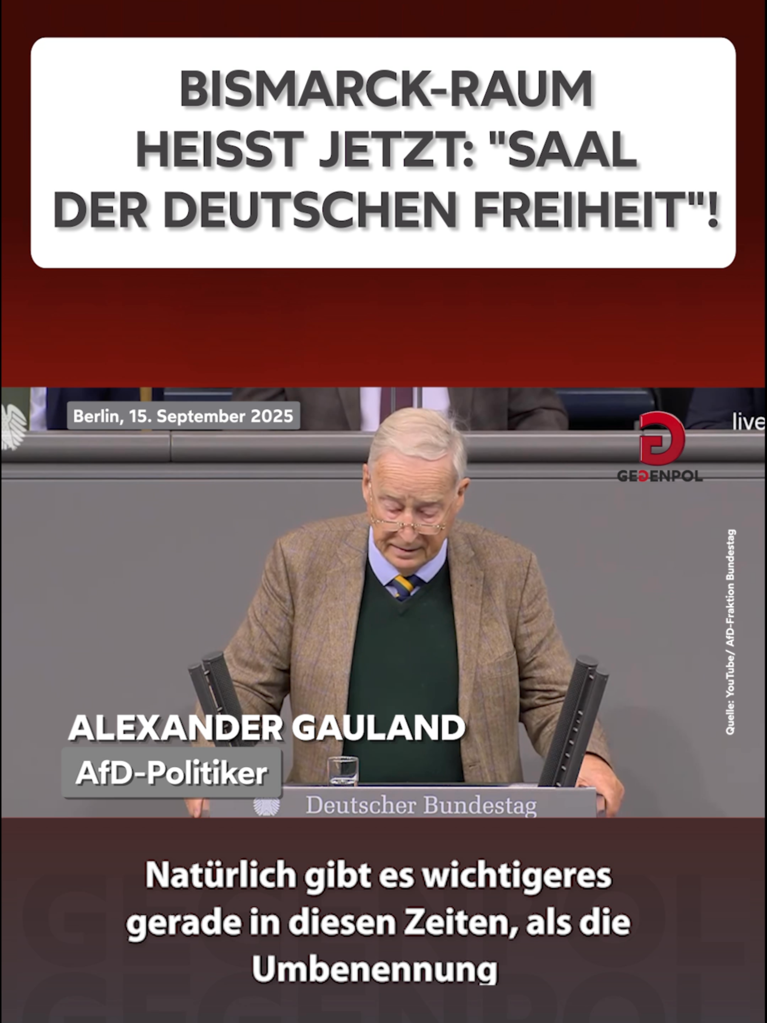 #bismarck #afd #bundestag #deutschland #politik
