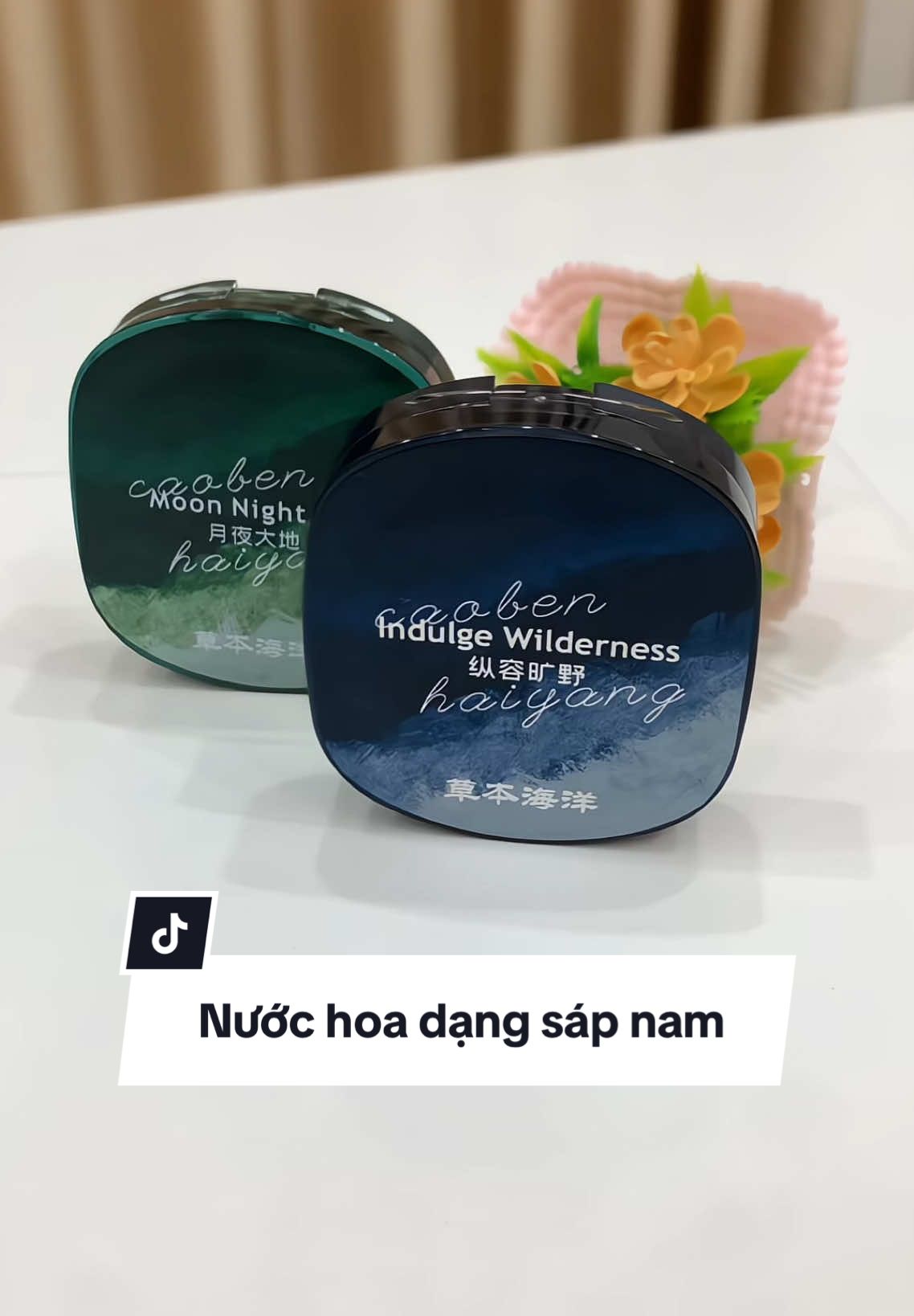 Sáp Nước Hoa Nam PLEACOZ - Nước hoa dạng sáp tiện lợi dễ dàng mang theo người, mùi hương nam tính dịu nhẹ, dùng khá là thích nha!  #nuochoasap #nuochoanam #toanreview92 