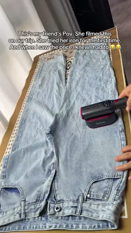- Old clothes feel brand new after a steam #TikTokShopLaborDaySale #iron  #steamer #ASMR #tiktokshop