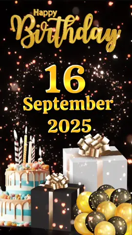 16 September  happy birthday to you  hayee This Is Foryou HBD Template Dil ko karar aya birthday status #happybirthday #whatsappstatus #birthdayvideowithitxzainab #creatorsearchinsights #1millionaudition 