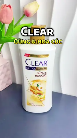 Review dầu gội clear chiết suất gừng & hoa cúc  #Clear #hoptaccungunilever #daugoi #chamemxinh #yeuda❤️ 