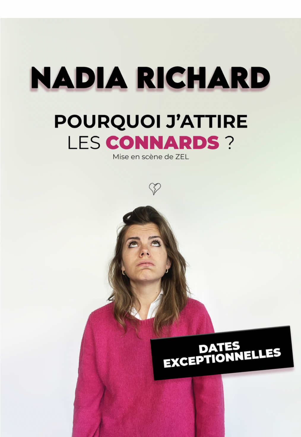 RDV LE 10 OCTOBRE au Théâtre du Bo St Martin 💖🔥 Mon premier spectacle, « pourquoi j’attire les connards ? », écrit par moi et mis en scène par la brillante ZEL J’ai hâte ✨ #onewomanshow #spectacle #theatre #humour #femmepuissante #confianceensoi #relationsaine #developpementpersonnel 