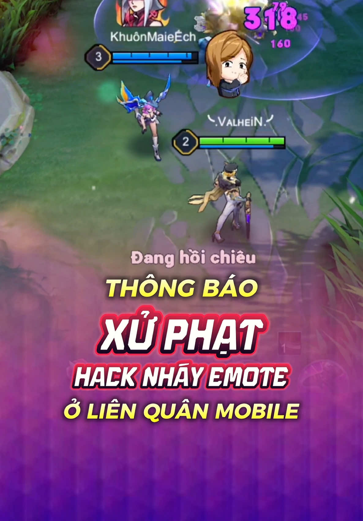 Xử phạt hành vi Hack Nháy Emote ở Liên Quân ✨ #lienquan #LiênQuân #lienquanmobile #liênquânmobile #Archangel2909 #GamingOnTikTok #lienquanmobile_garena 