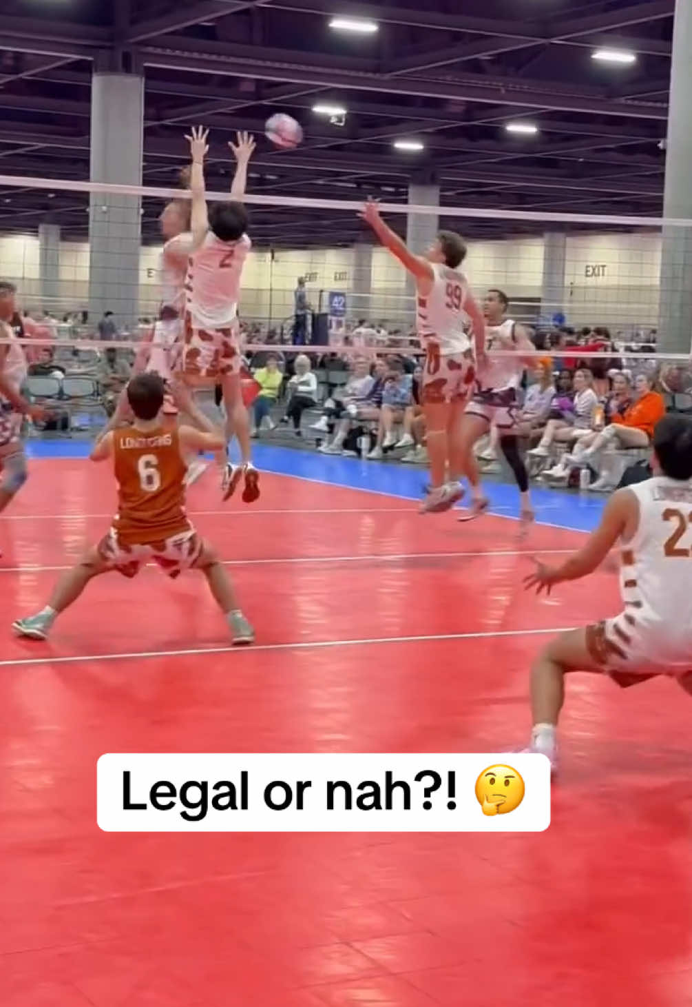 What do you think?! 🤔🏐 (@Texascmen) #volleyball #volleyballtiktok #sports 