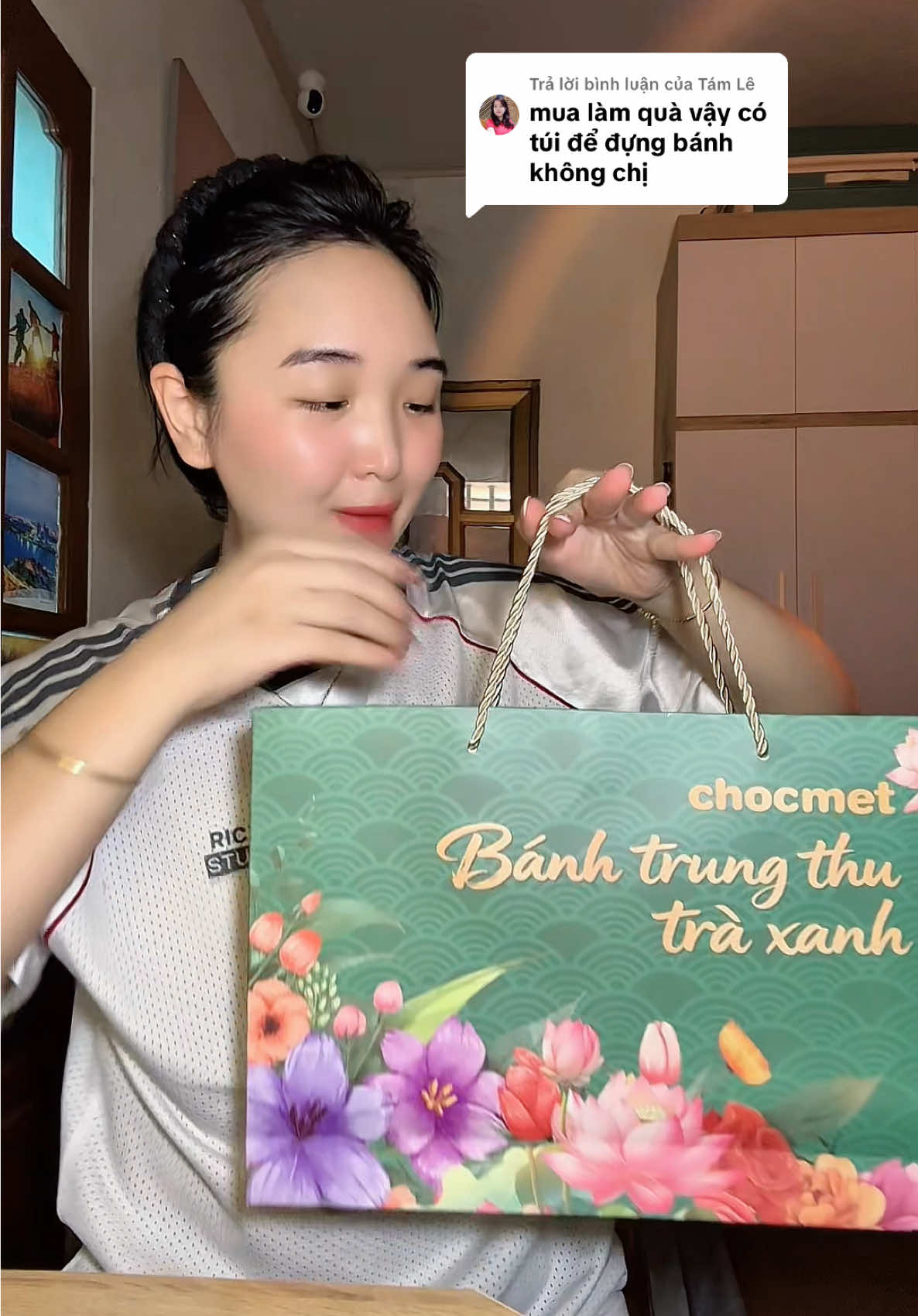 Trả lời @Tám Lê Sét vừa sang xịn mà bánh lại ăn ngon lắm ạ#cafemuoi #setquatrungthu #xuhuong 