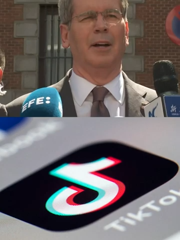 Treasury Secretary Scott Bessent says the US and China have agreed to a framework for a deal on TikTok. A bipartisan bill passed by Congress and signed by former President Joe Biden banned TikTok in the United States unless its China-based owner divested its stake in the company. President Trump has delayed the implementation of that law several times while he sought a US buyer#usa #kashpatel #reels #india #trump #funny #tiktoktainment