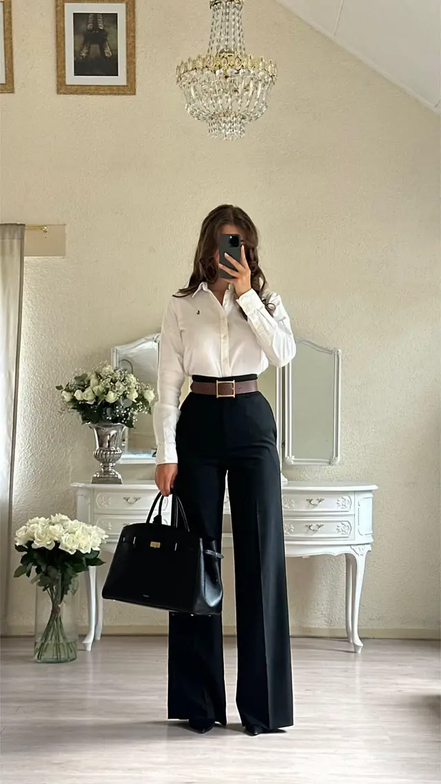 A classy fall #classystyle #elegantfashion #oldmoney 