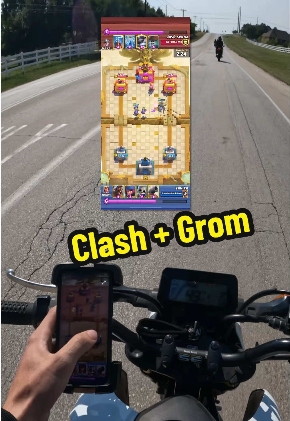 Pretty intense game ngl #motorcycle #biker #biketok #motovlog #grom 