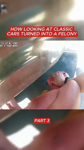 How Looking At Classic Cars Turned Into A Felony #cops #copsoftiktok 