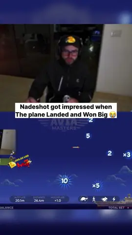 Nadeshot knew the angle and Landed the plane #kickstreaming 