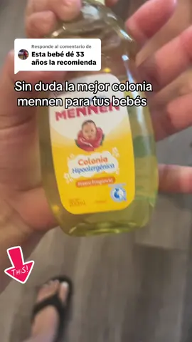 Respuesta a @️ huele delicioso me encanta  #mennen #baby #mama #pregnant #parati 