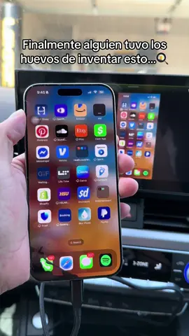 La única forma de espejear la pantalla de tu celular a la de tu carro sin ninguna conexión a internet #tiktokshopcreatorpicks #tiktokshopblackfriday #tiktokshopcybermonday 