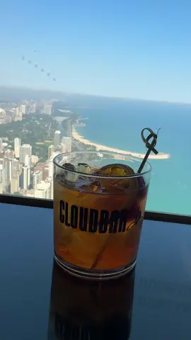 Having a Drink on 94th at 360 Chicago 🏙️ #360chicago #chicago 