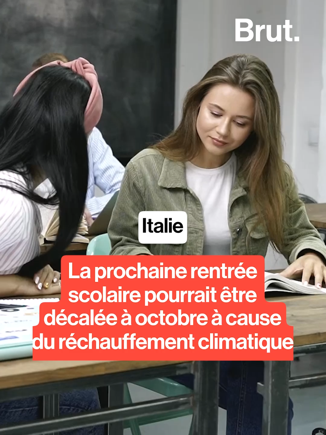 En #Italie, la prochaine rentrée scolaire pourrait être décalée à octobre à cause du réchauffement climatique. #rentree #rentreescolaire #ecole #college #lycee