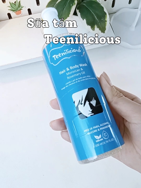 Sữa tắm Teenilicious #teenilicious #tamgoitoanthan #chuane #chuareview #suatam #lamsach #skincareroutine 