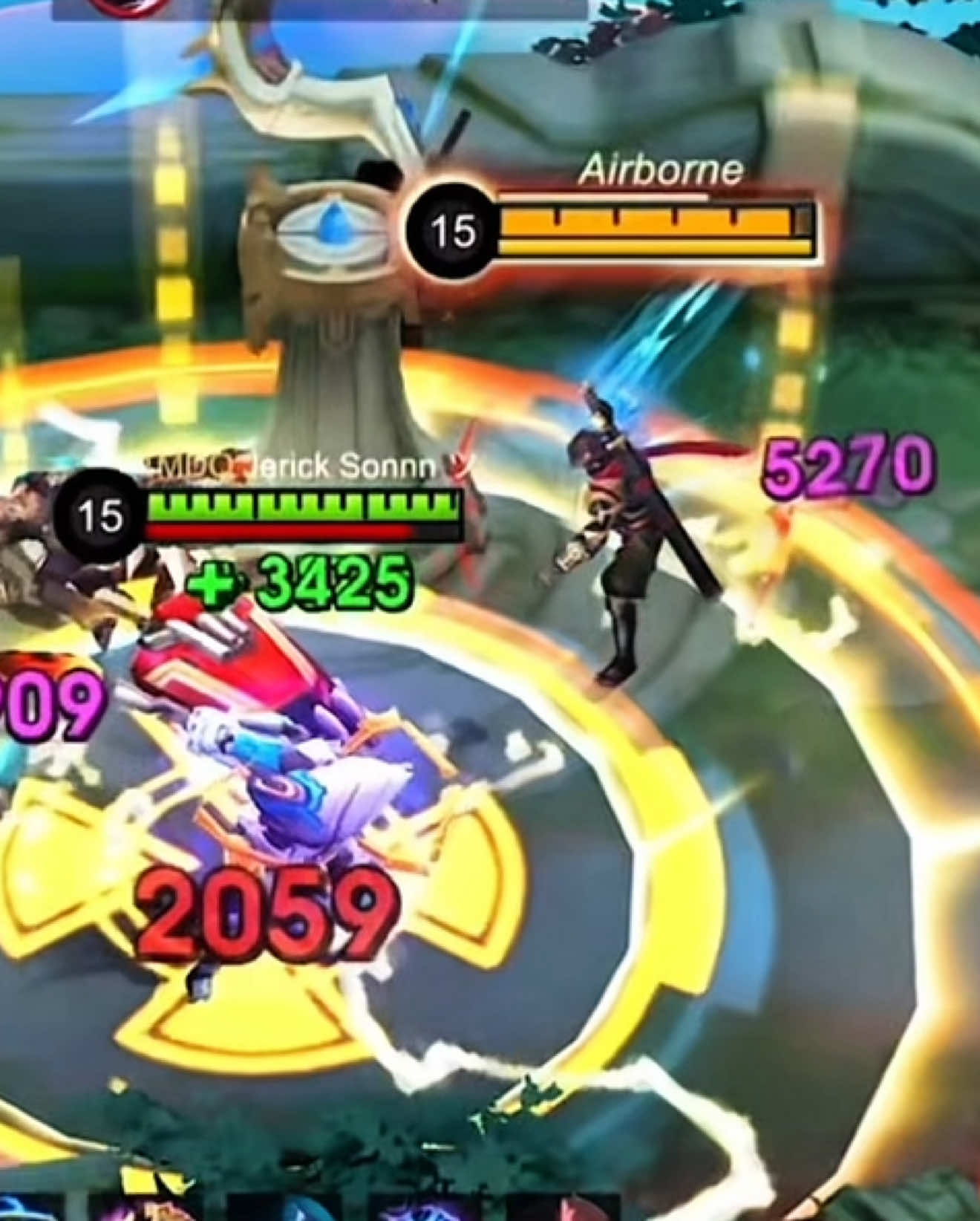 Gatotkaca is back to meta one shot high hp🔥#gatotkacamlbb #mobilelegends #foryou #mlbb #jericksonnn