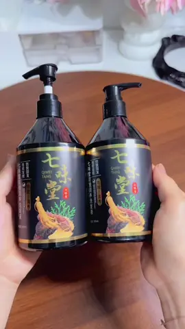 Dầu gội nhân sâm hỗ trợ giảm rụng tóc hiệu quả nha #daugoi #daugoithaoduoc #daugoinhansam #xuhuong 
