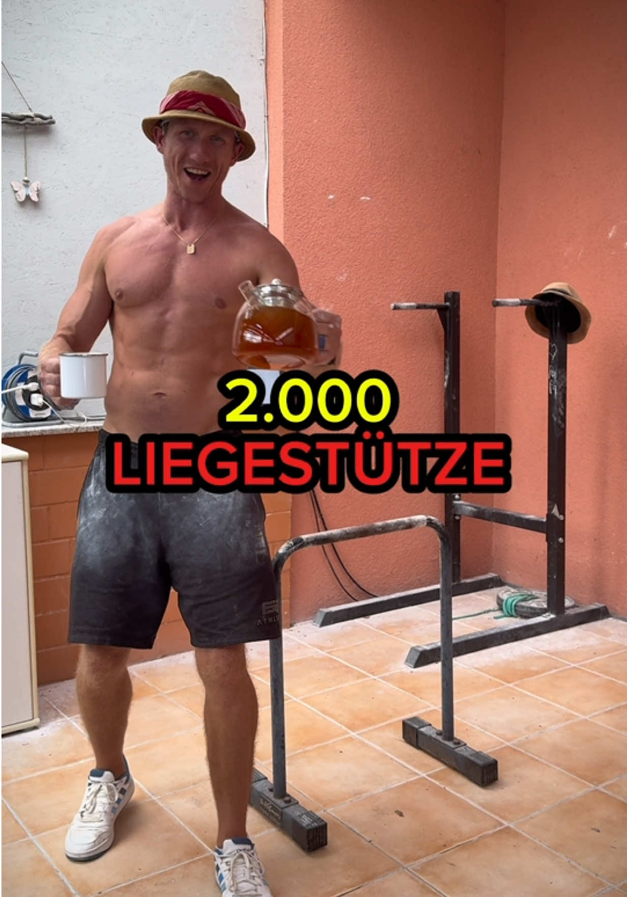 2.000 Klimmzüge  #laufenmusses #ultramarathon #laufen #liegestütze #bewegung 