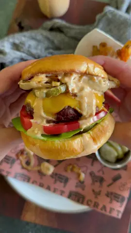 Juicy Bison Butter Burgers 🍔  By@Bonappeteach  Smoked to perfection, topped with melty cheese & fresh crunch. Game day fuel! 🏈🔥 #GameDayEats #BisonBurgers #BBQSeason #TailgateFood #BurgerGoals