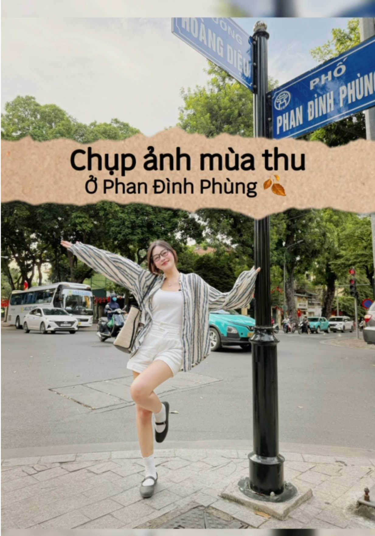 Góc chụp đẹp và tips tạo dáng chụp ảnh mùa thu ở Phan Đình Phùng đây các nàng thơ ơii 🍂🌳 #chupanhcunglechi #LearnOnTikTok #cachtaodang #chinhanhdep #taodangchuphinh #tipsandtricks #posing #fyp #trending #pose #posesideas #phandinhphung #muathu
